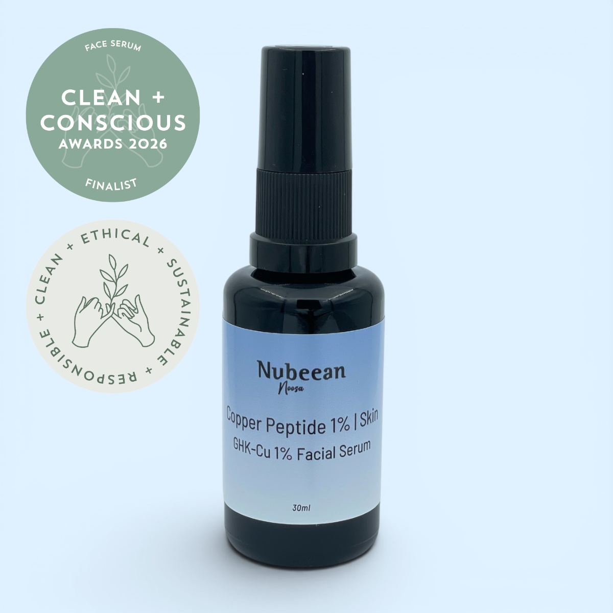 Copper Peptide | GHK-Cu Skin Serum | Nubeean Noosa Copper Peptide | GHK-Cu Skin Serum | Nubeean Noosa
